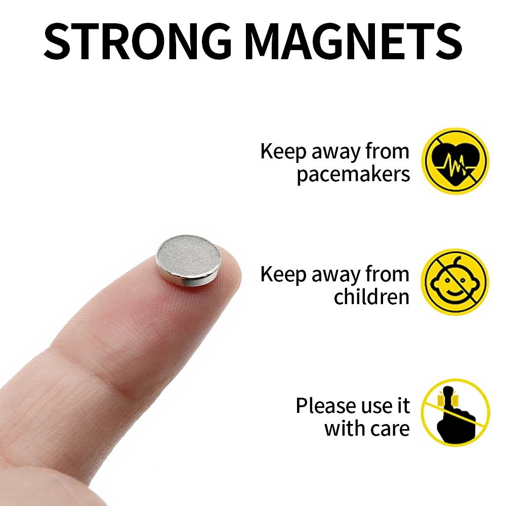 30/60/120Pcs 8x2 Round Magnets Neodymium Magnets 8mm X 2mm Round Magnetic NdFeB Neodymium Magnet N35 Powerful Disc Imanes 8*2
