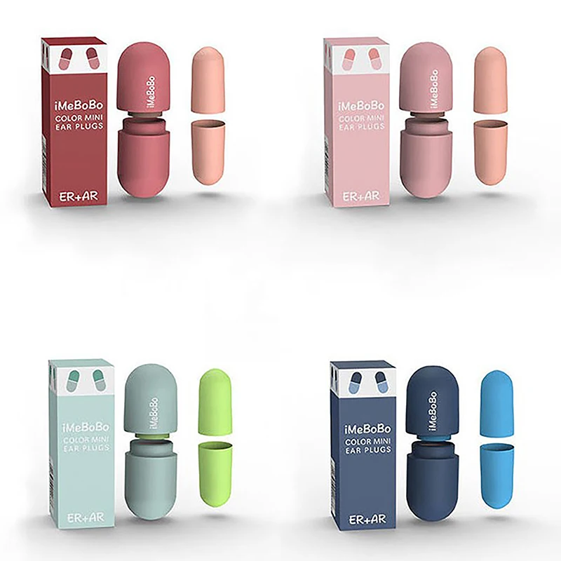 

Capsule Earplugs Soundproof Sleeping Ear Plugs Earplugs For Sleep Special Mute Student Anti-Noise Protection Earplug