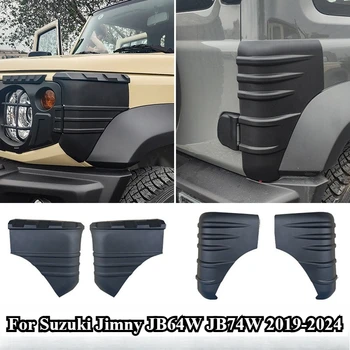 Copertura di protezione angolare avvolgente automatica anteriore e posteriore esterna in ABS adatta per Suzuki Jimny JB64W JB74W 2019-2024 2 porte/4 porte