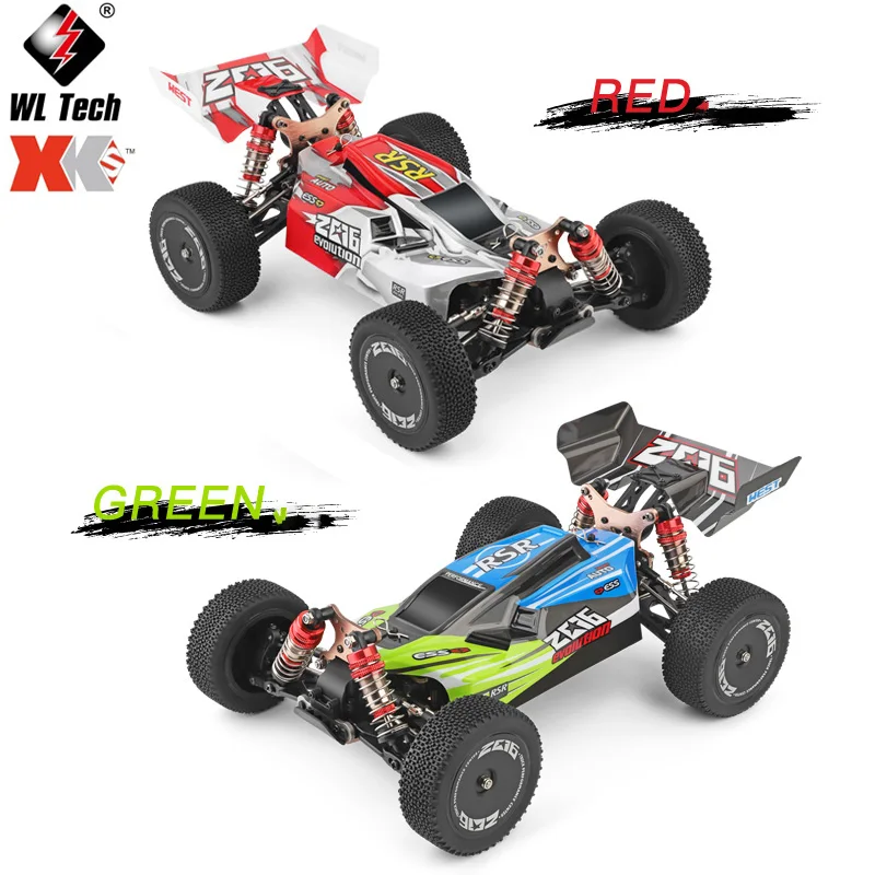 Wltoys 144010 144001 75キロ/h 2.4グラムrc 4WD Amazon.com: WLtoys 144010 144001 75KM/H 2.4G RC Car