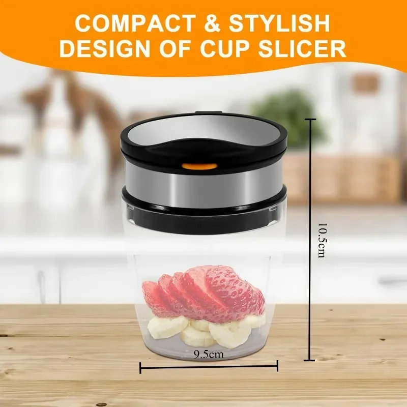 Multifunctional Slicer Strawberry Slicer Egg/Banana/Grape/Mushroom/ Stainless Steel Vegetable Cup Kitchen Gadgets