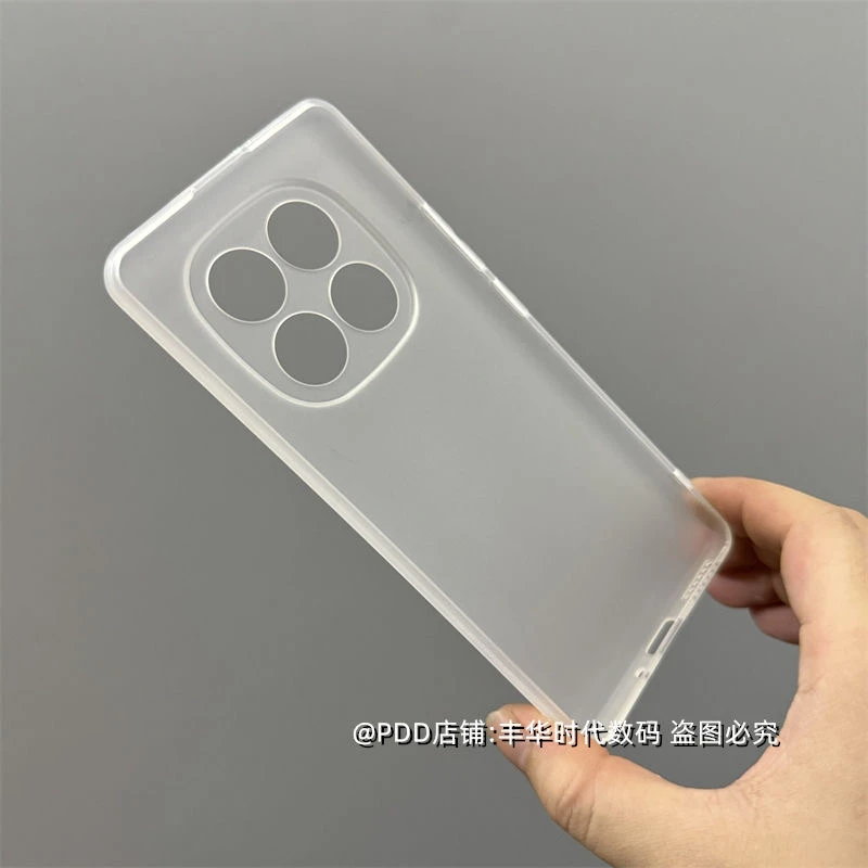 Matte Clear TPU Silicone Slim Phone Case – Soft Protective Cover