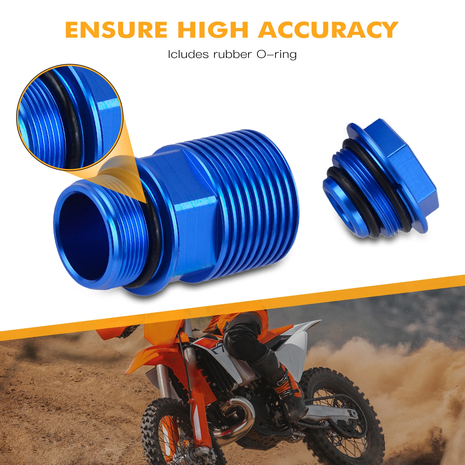 Rear Brake Fluid Reservoir Extender Oil Cap For Husqvarna Husaberg TE250 FE250 TE FE TC FC TX FX FS 125 150 250 350 390 450 501