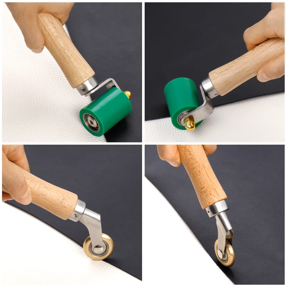 40-mm-Silikon-Handrad, 6-mm-Messing-Druckrolle, manuelles Schweißwerkzeug, hochtemperaturbeständige Druckrolle, Bodenschweißen, geeignet für PVC/TPO/EPDM-Materialien. – Detail 10