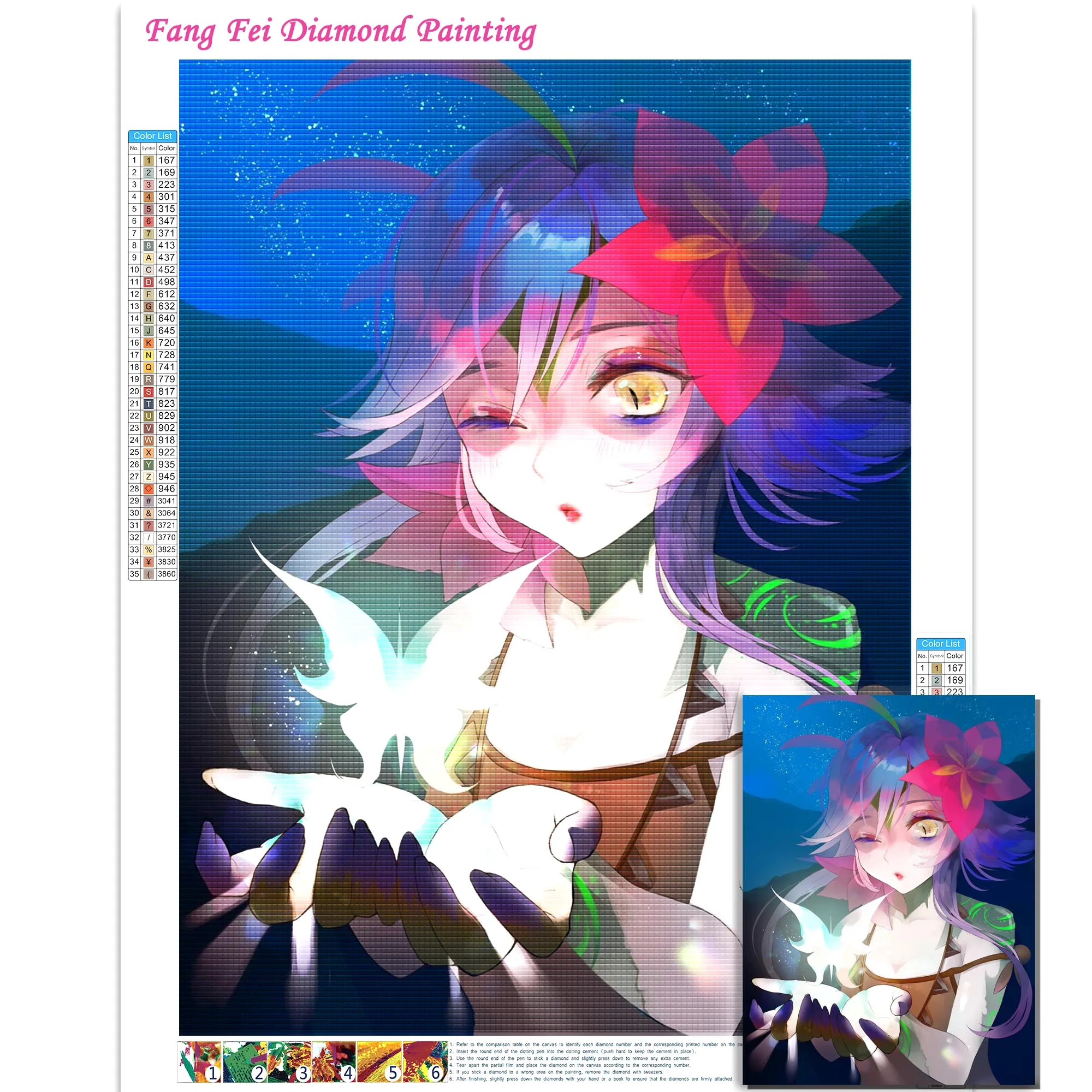 Neeko Diamond Painting of League of ATIONS, DIY Game Cartoon Girl, New  Cross Stitch, Broderie Picture, Mosaic, Full Drill, Home Decor - AliExpress, image size:2000x2000