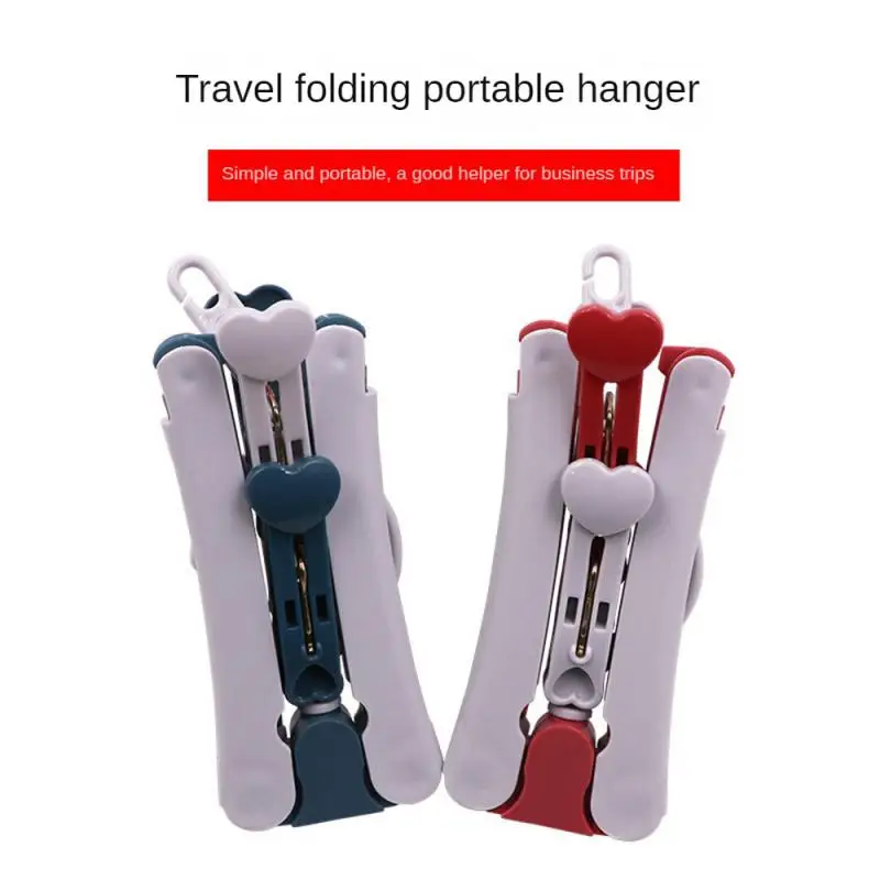 FoldingHangerMultifunctionalTravelHangersFoldableHangerStorage