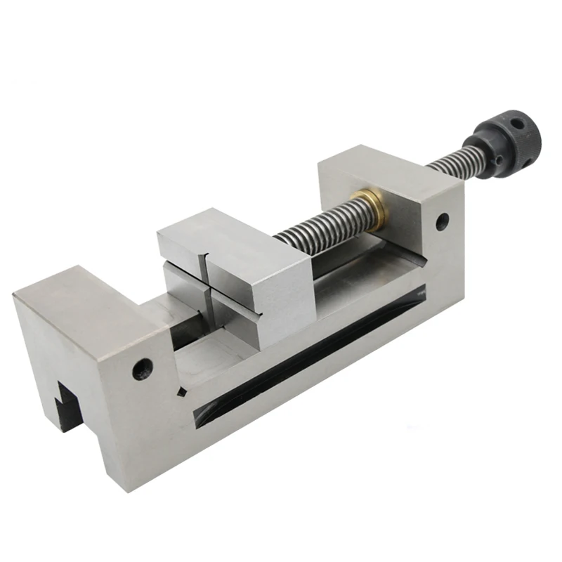 

Precision Steel Tool Vise Clamp 100MM Machine Vise Bench Drill Press Clamp QGG100 For Milling Drill Press EDM Surface Grinder
