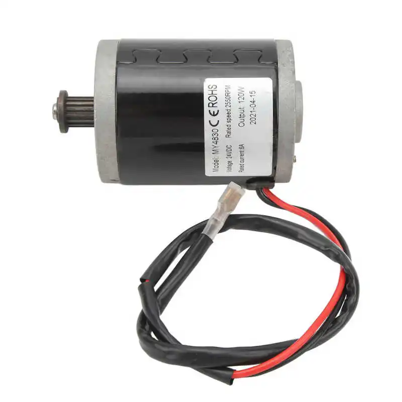 112ZY24-450 24V 500W 140RPM Redüktörlü DC Motor Diğer Redüktörlü DC Motorlar Lin