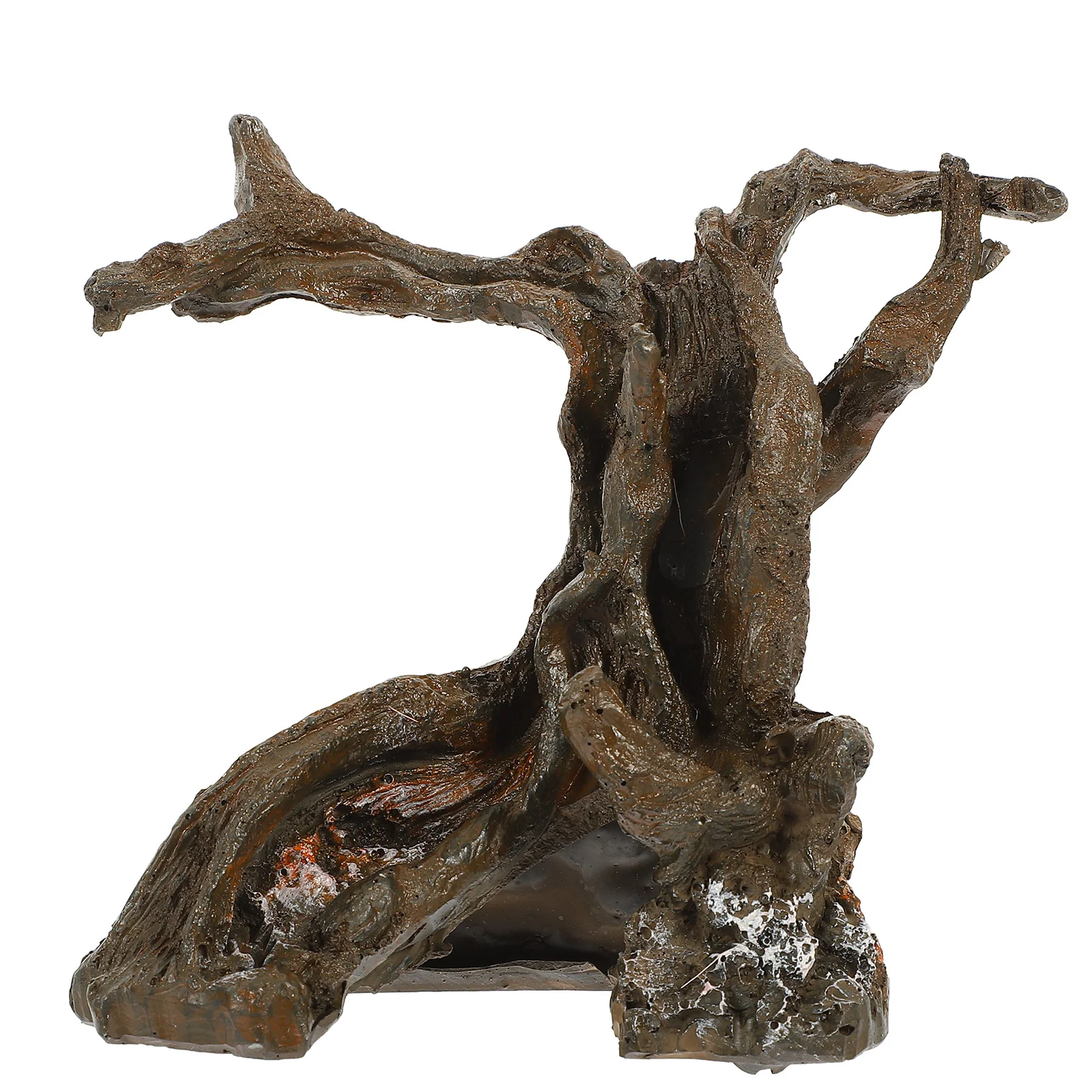

Fish Tanks Aquarium Decoration Resin Tree Root Craft Ornament Ornaments Simulation Adorn Lifelike Decorative Adorns