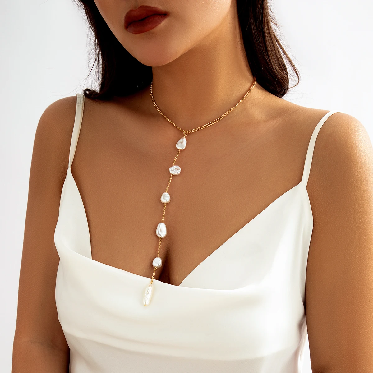 Aneneiceera Punk Oro Paillettes Collana Maglia Collana Gothic Ampia Collana D'oro Matrimonio Vintage Onda Squame Pesce Paillettes Ampio Choker Scintillante Collana Di Paillettes Per Le Donne