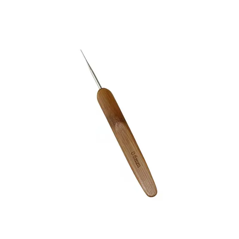 Crochet Hooks 0.5mm 0.75mm 1mm For Hair Dreadlock Braid Craft