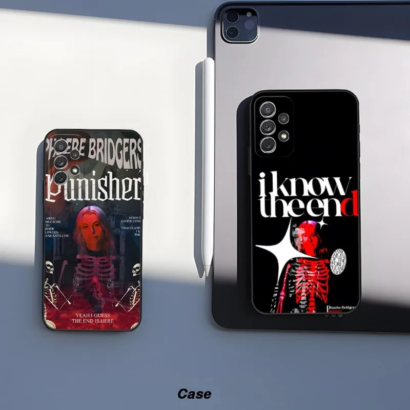 Punisher Febe Bridgers Custodia Per Telefono Per Samsung A54 24 A52 A70 A72 A73 A33 A22 A23 A12 A13 A81 A60 A40S A31 A32 A50 A21 S A53