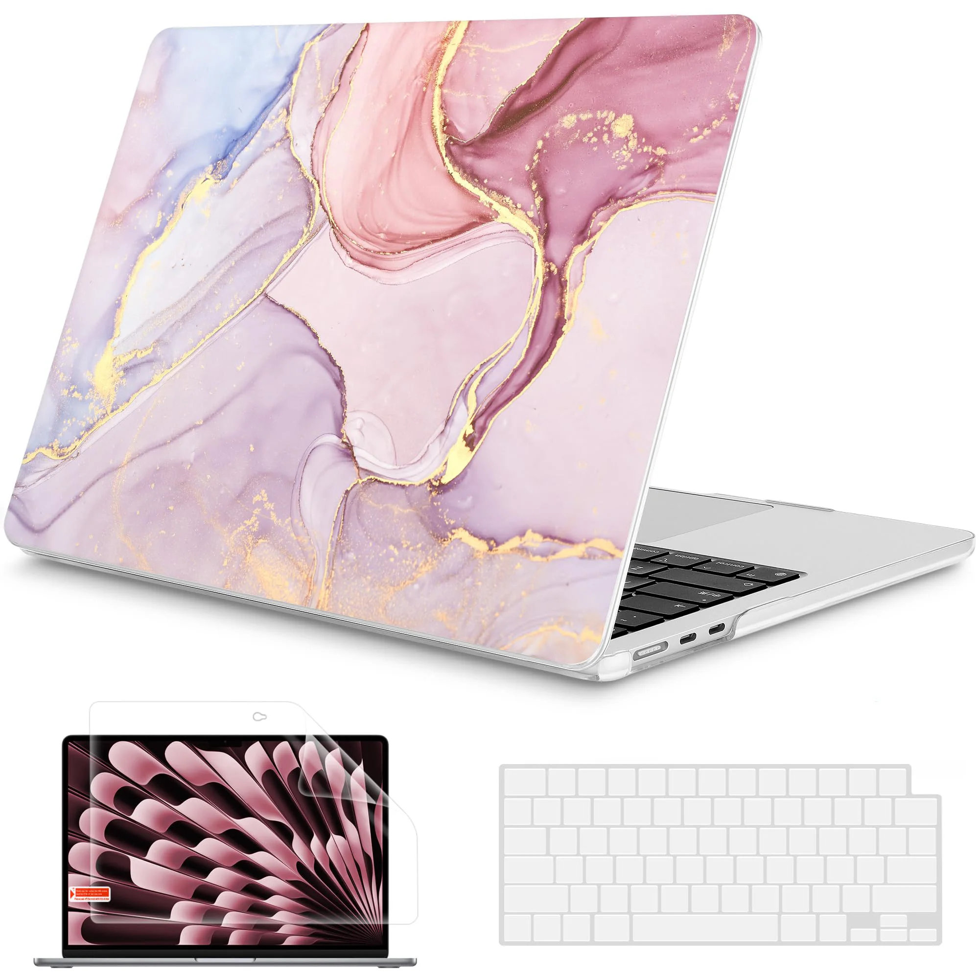Custodie Per Laptop Per Macbook Pro 14 Custodia M2 A2779 A2918 2023 Pro 16 Cover M3 M1 Mac Book Air 13 Case 2022 13.6 A2681 Air 15.3 A2941