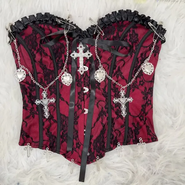 Metal Chain Corset Top 4