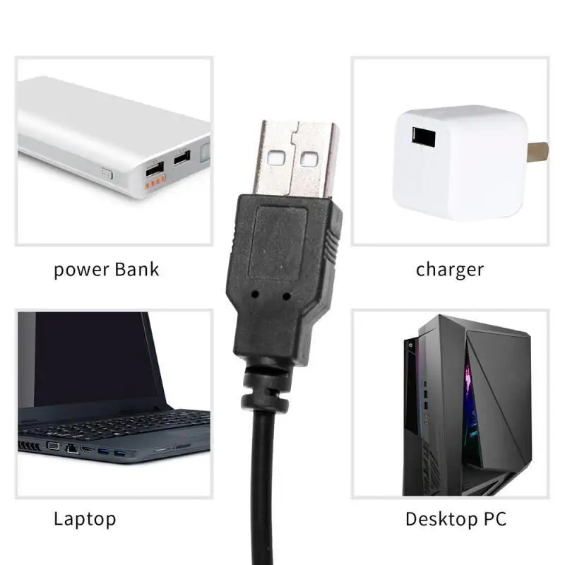 Mini LED Ring Light Desktop Lamp With Tripod Stand