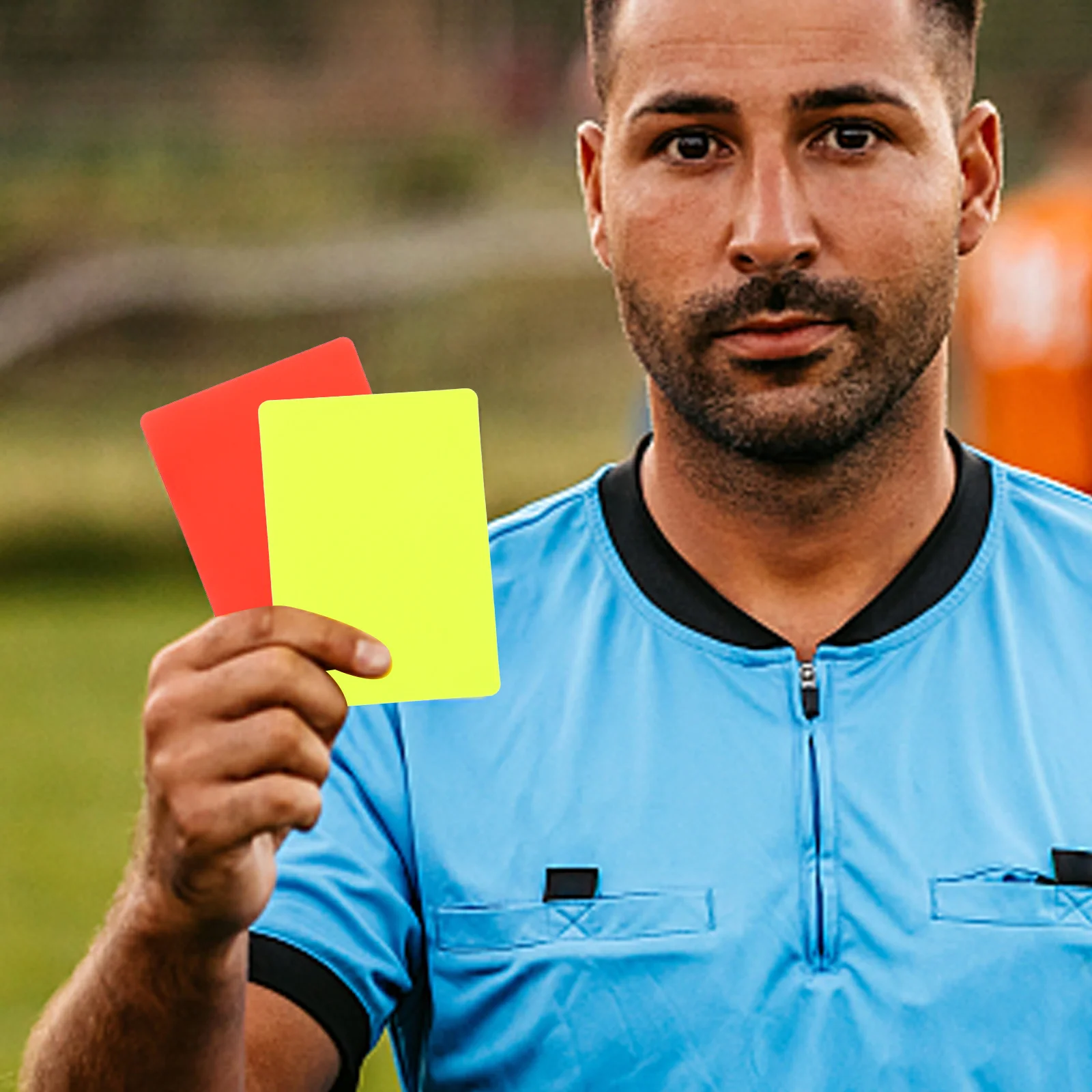 Red Yellow Cards For Soccer Referee Football Cards Lightweight Compact Professional Multi Function Team Sports Standard