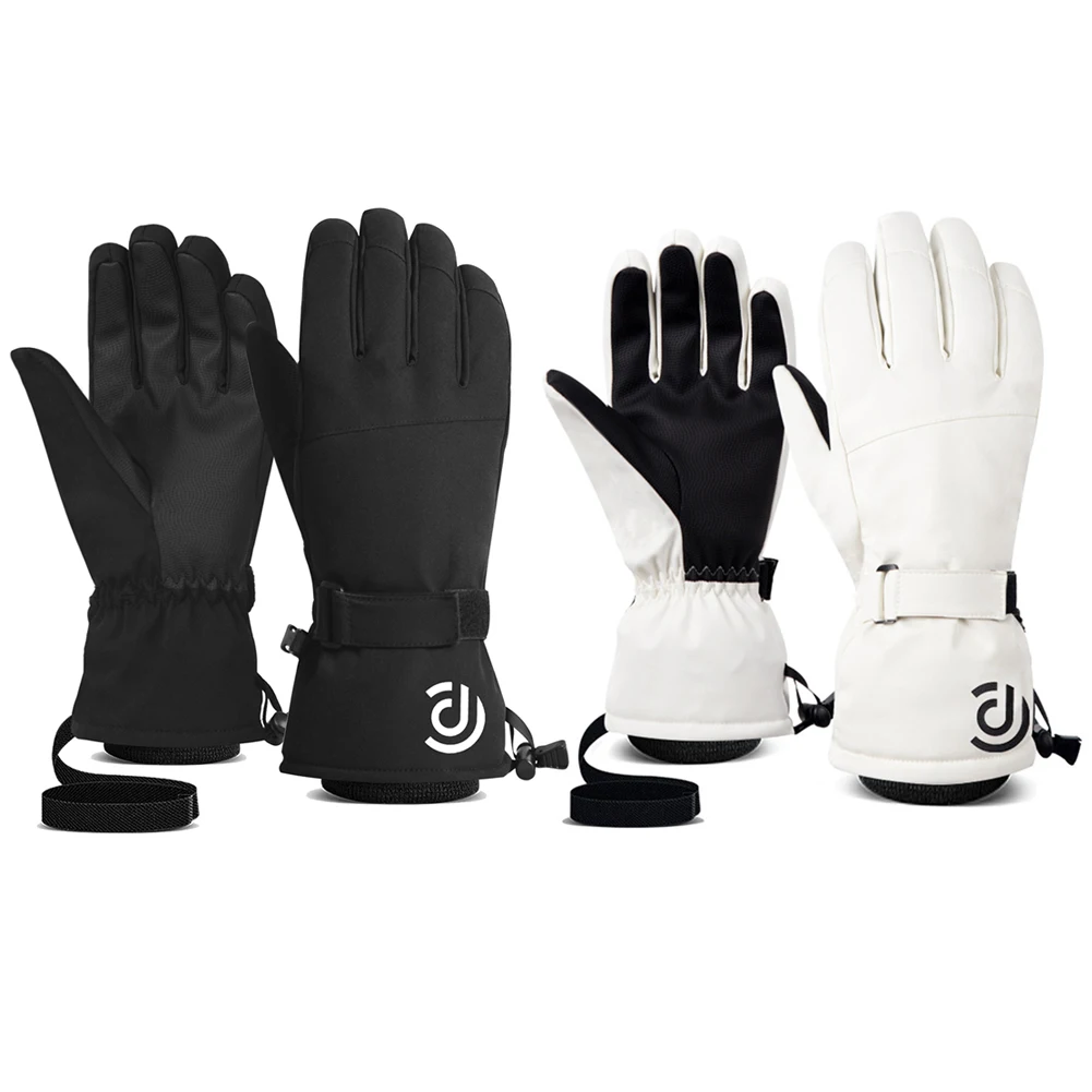 1Pair Men Women Ski Winter Warm Windproof Waterproof Touch-Screen Non-slip Snowboard Snowmobile Cycling Skiing Gloves_voghion.com