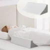 Memory Foam Wedge Pillow For Side Sleepers - Post-Surgery Recovery, Back Pain Relief, Pregnancy Support, Bedding Accessory With 1
