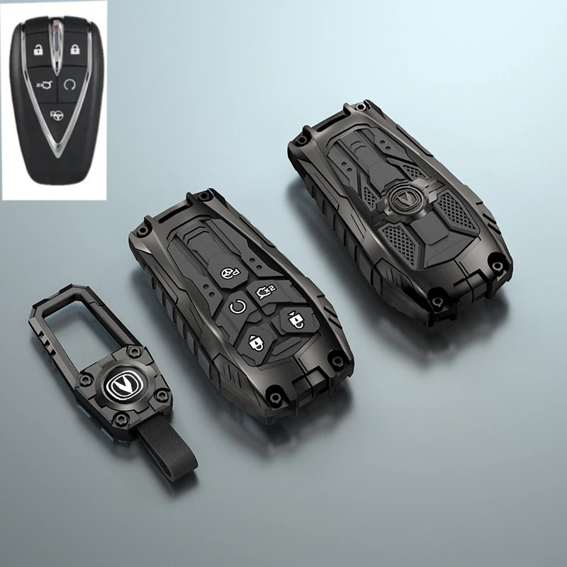 

Zinc Alloy Car Key Case Cover Shell for Changan UNIT UNIK CS35PLUS CS55 PLUS CS75 PLUS Oshan X7 X5 Car Accessories