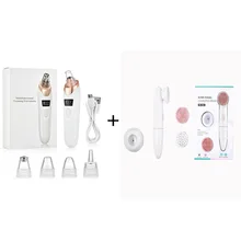  Blackhead Remover Skin Care Face Clean Pore Vacuum Acne Pimple Removal Suction Facial Diamond Dermabrasion Tool Care 