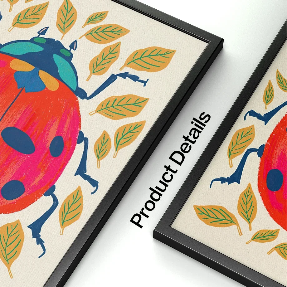 Farfalla coccinella libellula api Wall Art Canvas Painting Nordic poster e  stampa immagini a parete per soggiorno decorazione della casa - AliExpress, image size:920x920