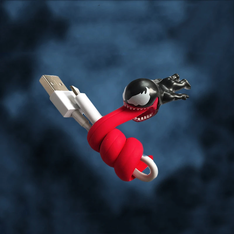 Marvel Venom Headphones Beam Line Devices Action Figure Dolls Toy Gifts