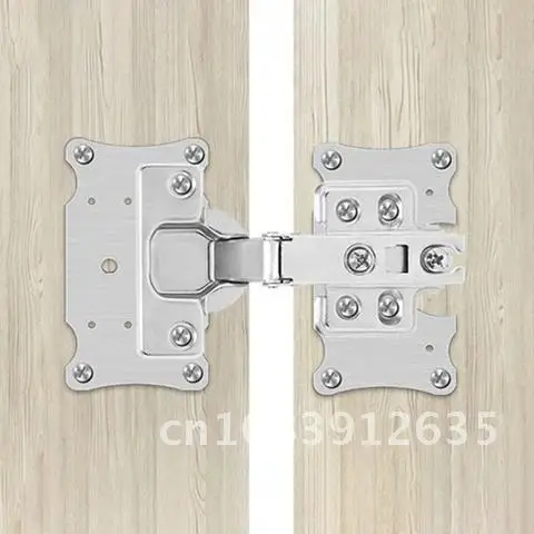 Plate Stainless Steel Installer Panels Hinge Repair Plate Table Cabinet Foldable Window Door Furniture Drawer Cabinet Hinges