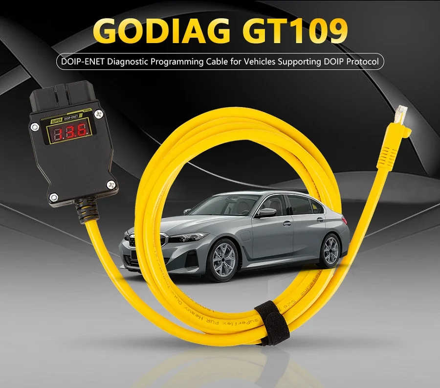 GODIAG GT109 DOIP-ENET Diagnose-Programmierkabel – Detail 2