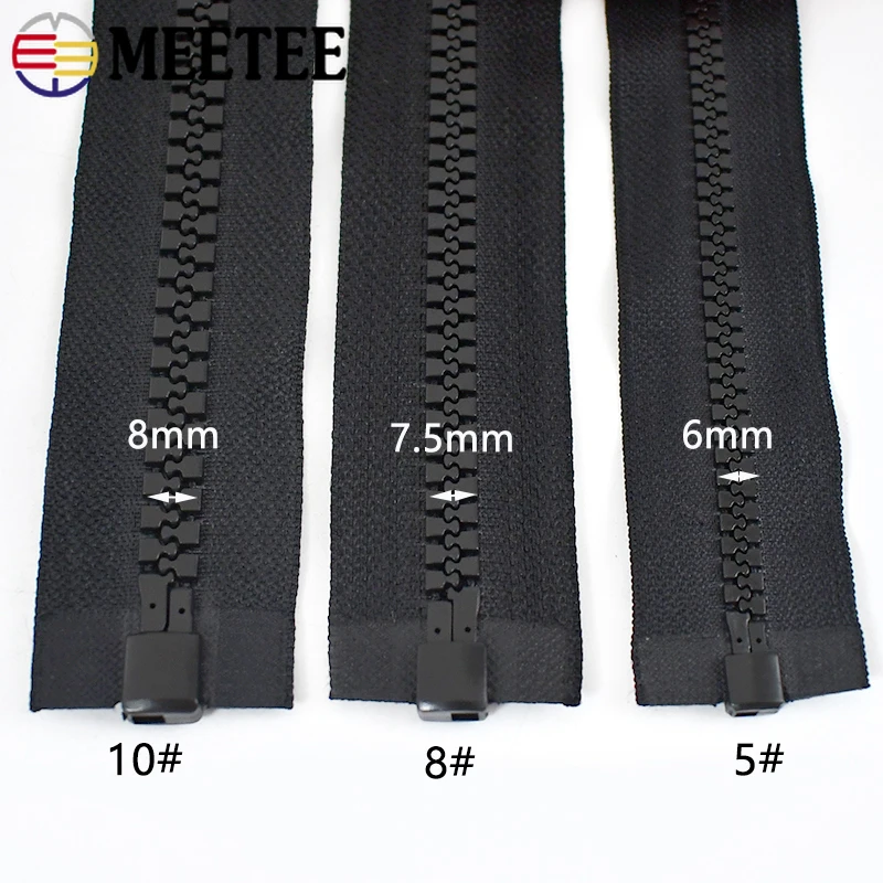 1Pc5#8#10#60-300cmOpen-EndResinZipperBackpackClosureZippersLuggageGarmentReplaceZipsRepairKitsSewingAccessories-AliExpress