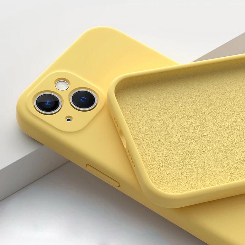 ตัวเลือกสินค้า เคสซิลิโคน iPhone 12-14 สีม่วง สวยทน