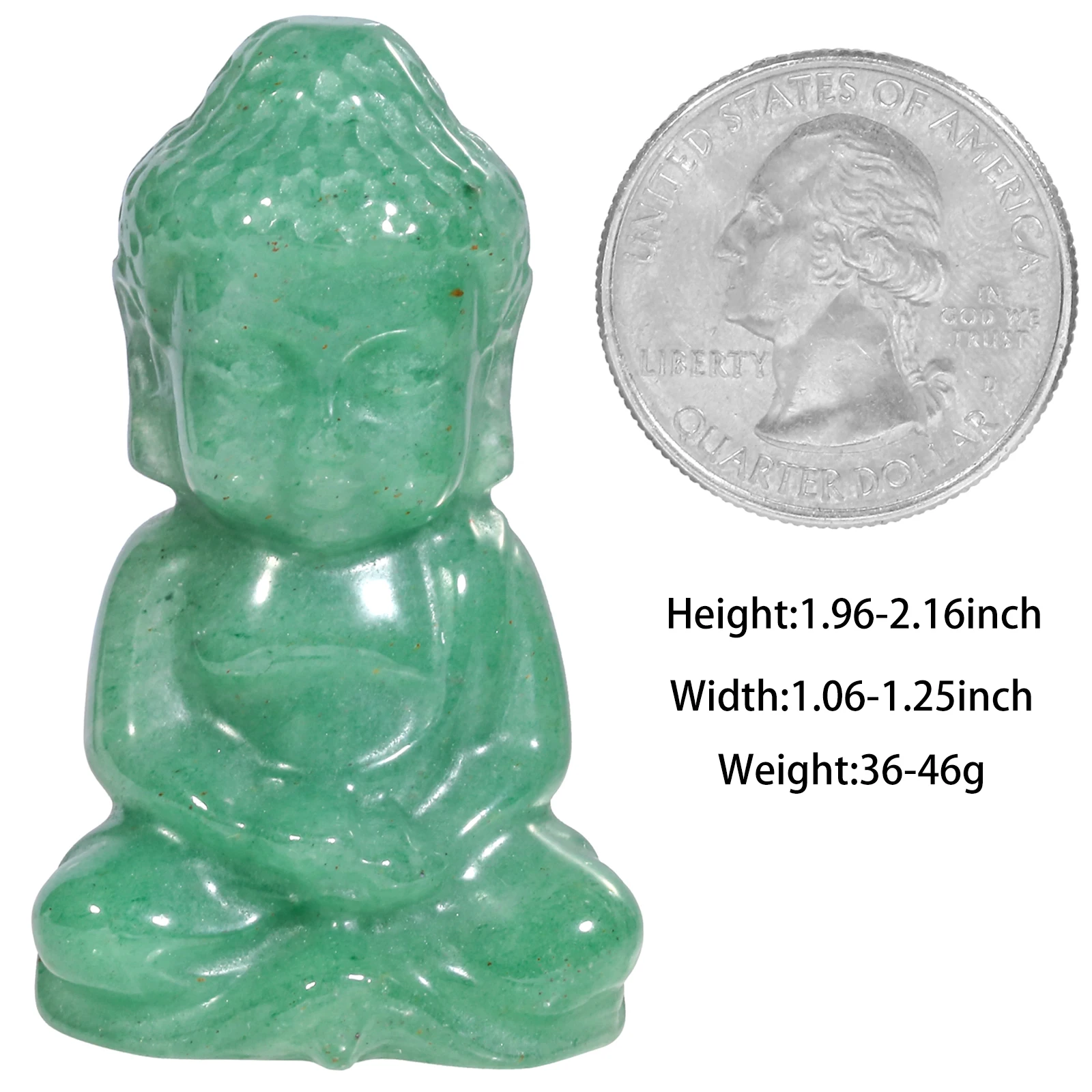 Natural Rose Quartz Buddha Figurine Healing Crystal Stone Sculpture Hand Carved Gemstone Statue Fengshui Decor For Luck & Wealth