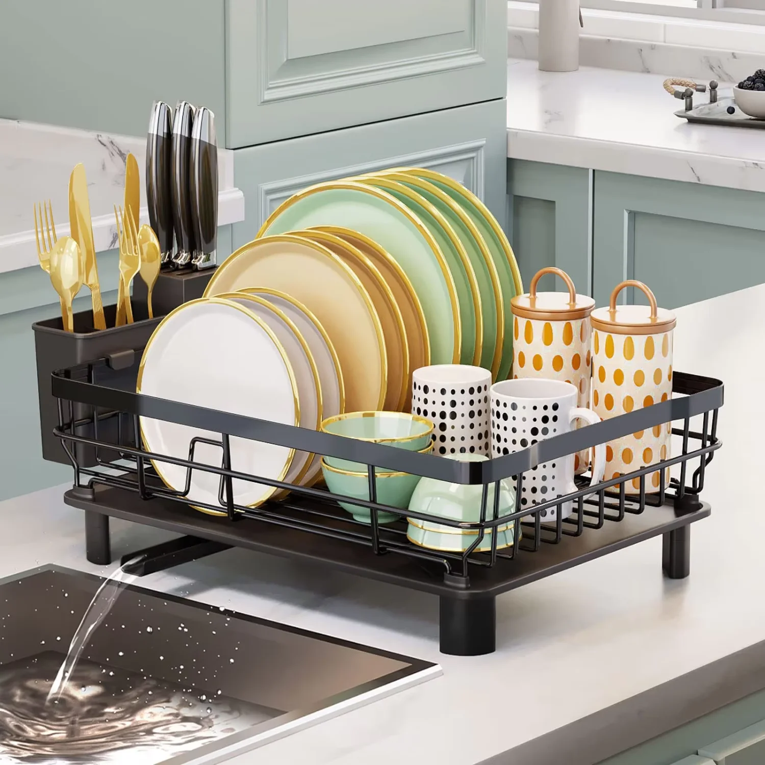 Modern Flow Dish Rack System