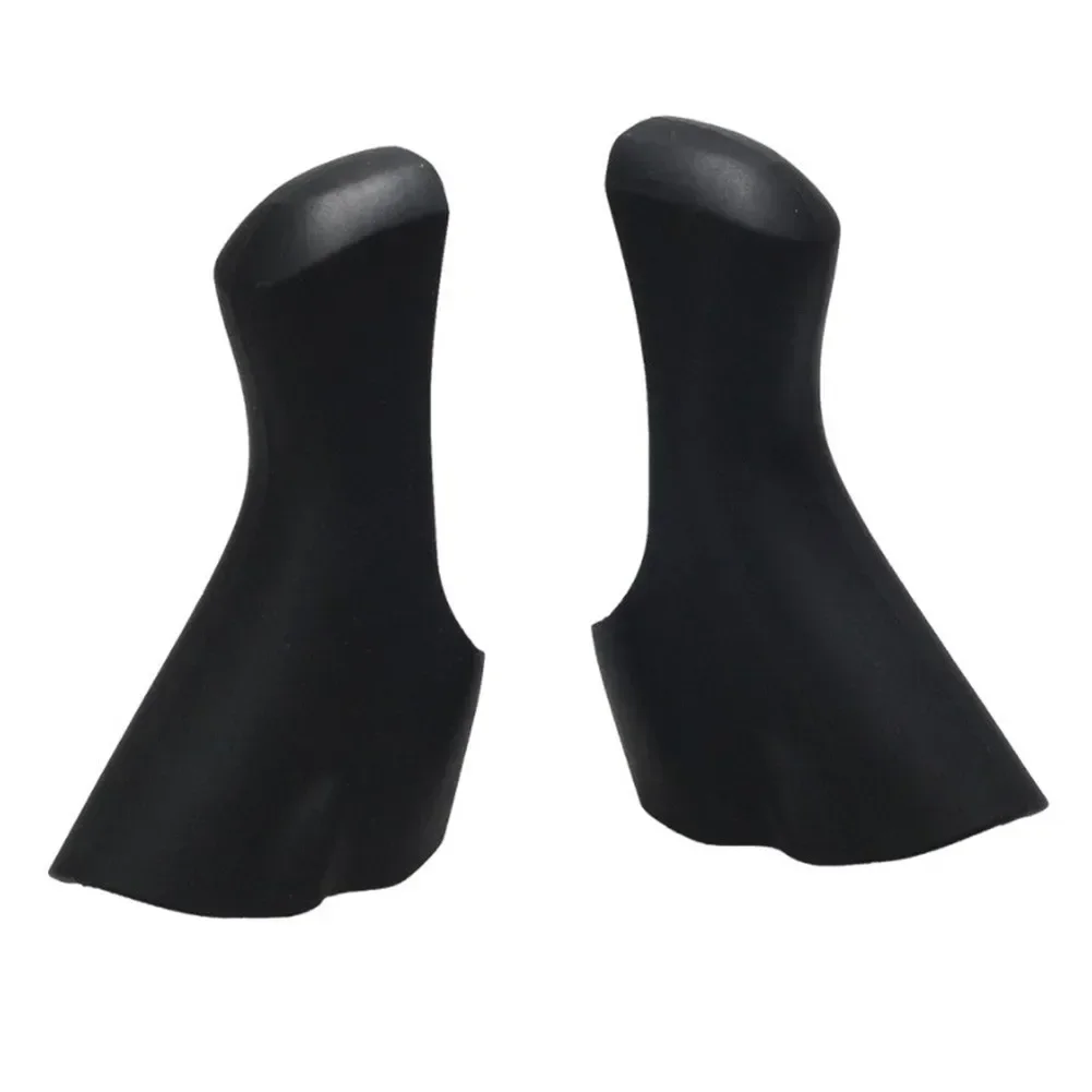 Bike Shifter Lever Cover Bike Bracket Cover Set For-Shimano Lever Hood Rubber ST-6800/5800/4700/4703 Shift Brake 1 Pair Bicycle Durable