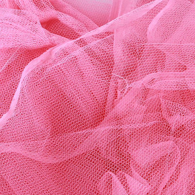 New Double Bed Lace Bed Mosquito Insect Netting Mesh Canopy Princess Full Size Bedding Net Polyester White Pink Blue Purple