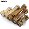 5/8/10inch Wood Salt and Pepper Grinder Solid Wood Spice Mill with Strong Adjustable Ceramic Grinder Kitchen Cooking Tools 2