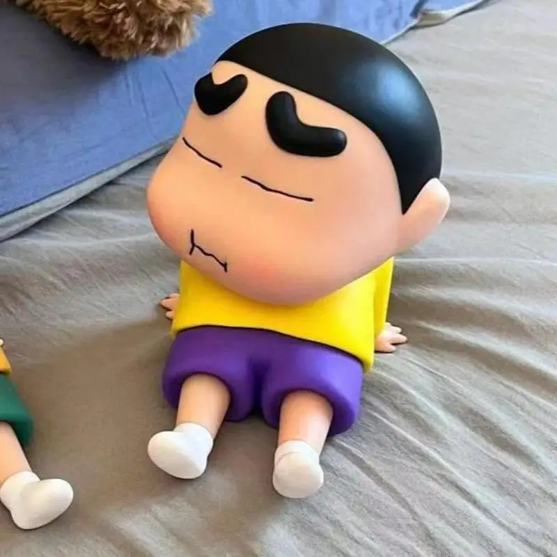 Karikatür Anime Crayon Shin-chan Figürleri Ayakkabı Süsleri 3D Oyuncak Toka Crocs Terlik Sandalet Shin-chan Ayakkabı Süsü Hediyeler
