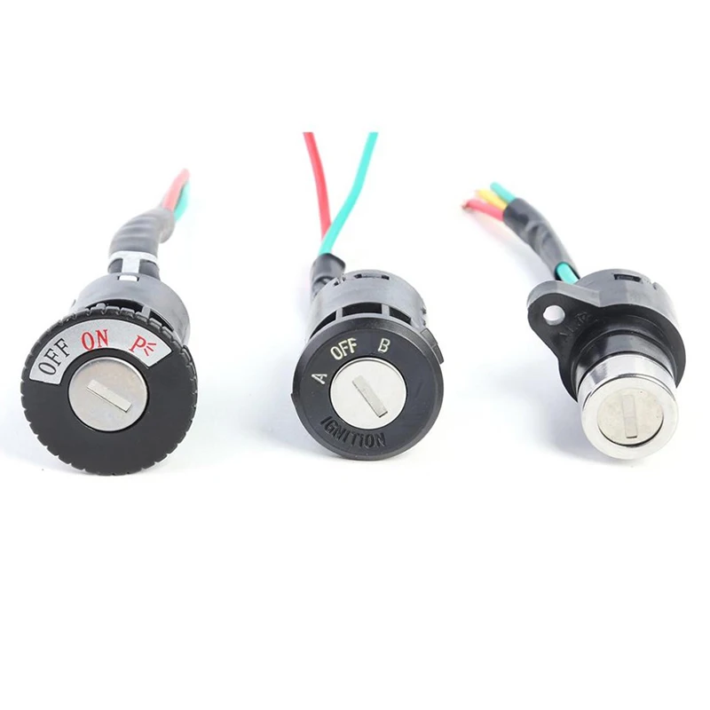 ElectricCarPowerLockKeySwitchUniversalElectricBicycleScooter