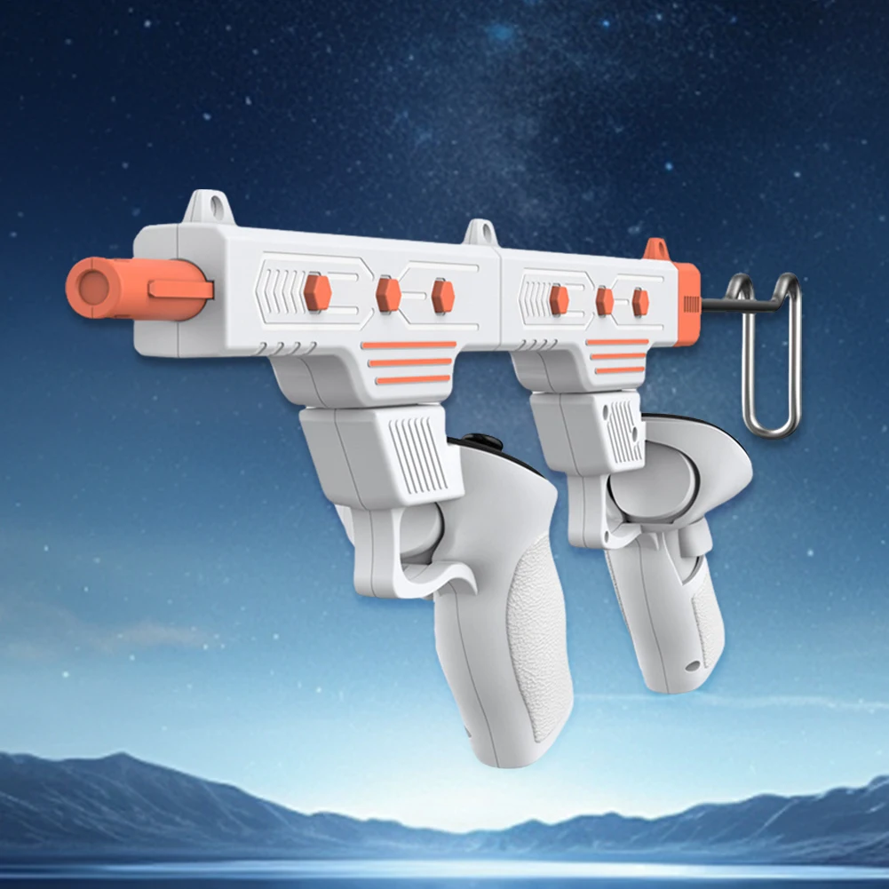 Supporto per Pistola VR, Accessori per Giochi VR, Adattatore per Controller VR, Impugnatura per Meta Quest 3/Quest 3S - immagine 5