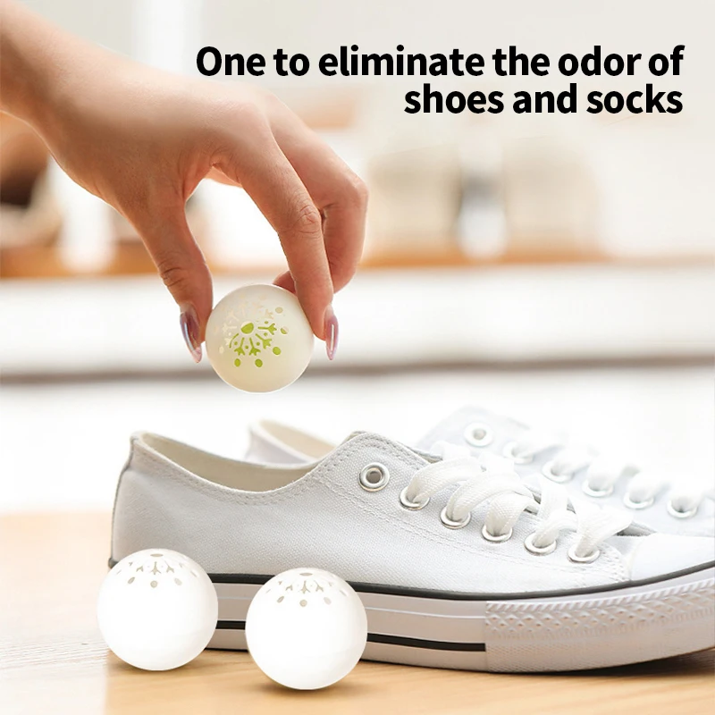 Deodorant Balls Fresheners For Shoes Shoe Odor Footwear Clothes Closets Scent Deodorizer Multifunction Deodorization Fresh Ball