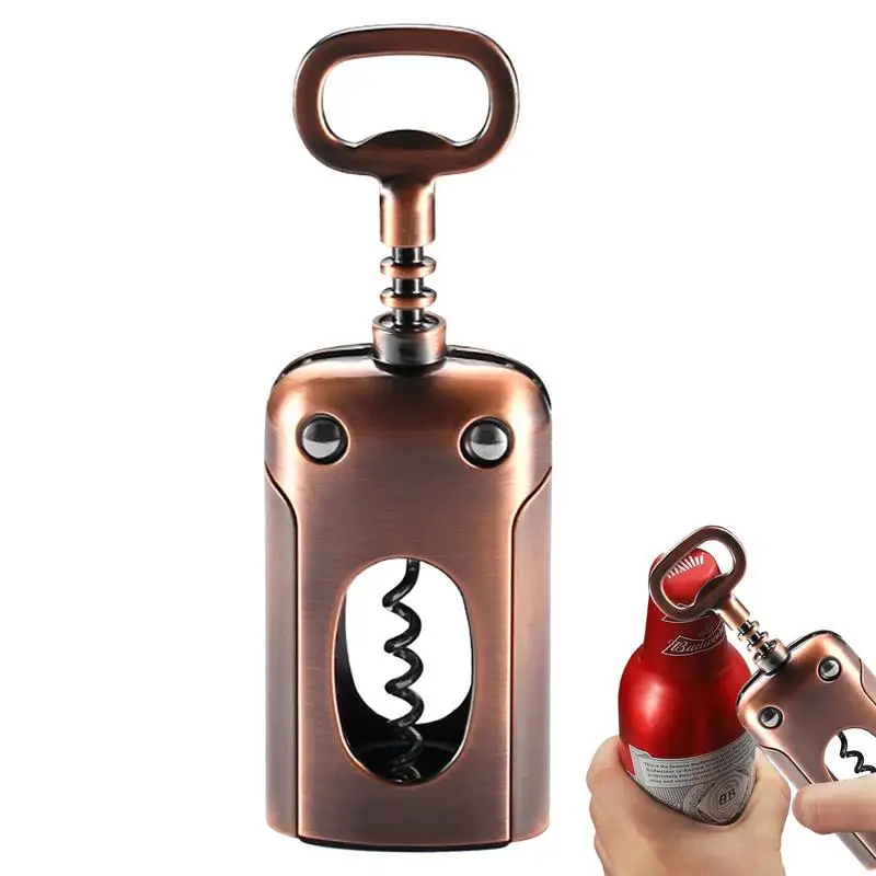 

Открывалка для вина, фотооткрывалка, противоскользящая, ручная, многофункциональная, с пробковым винтом