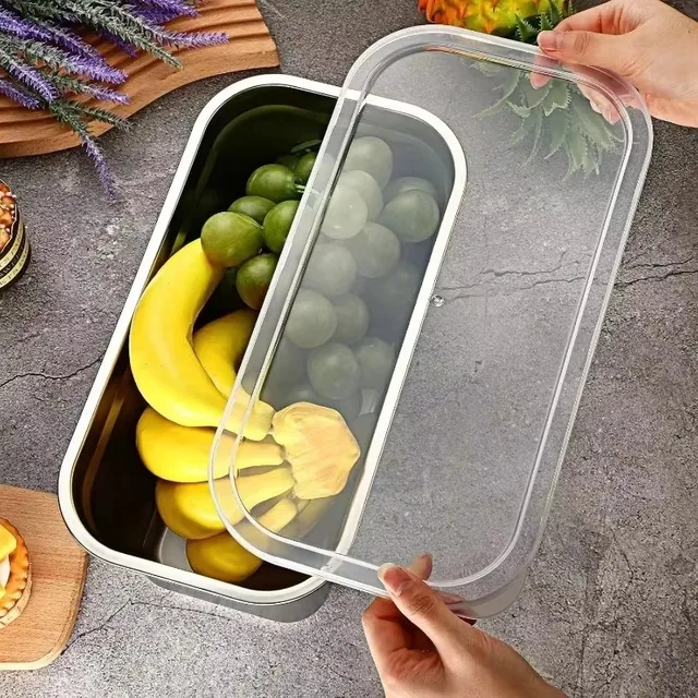 Stainless Steel Food Storage Pan 4