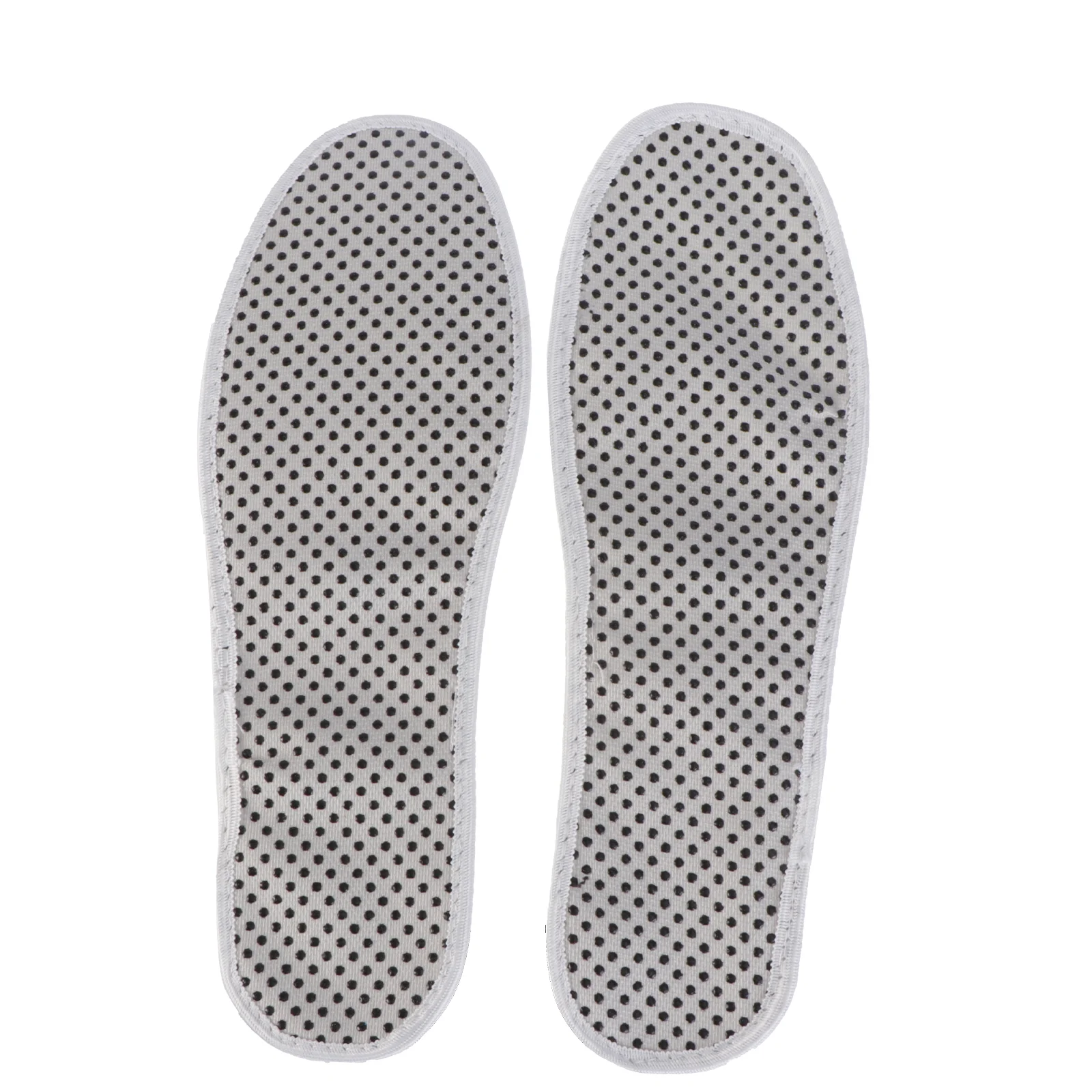 Pair of Magnetic Thermal Self-heating Foot Pad Foot Cushion Insoles (White)