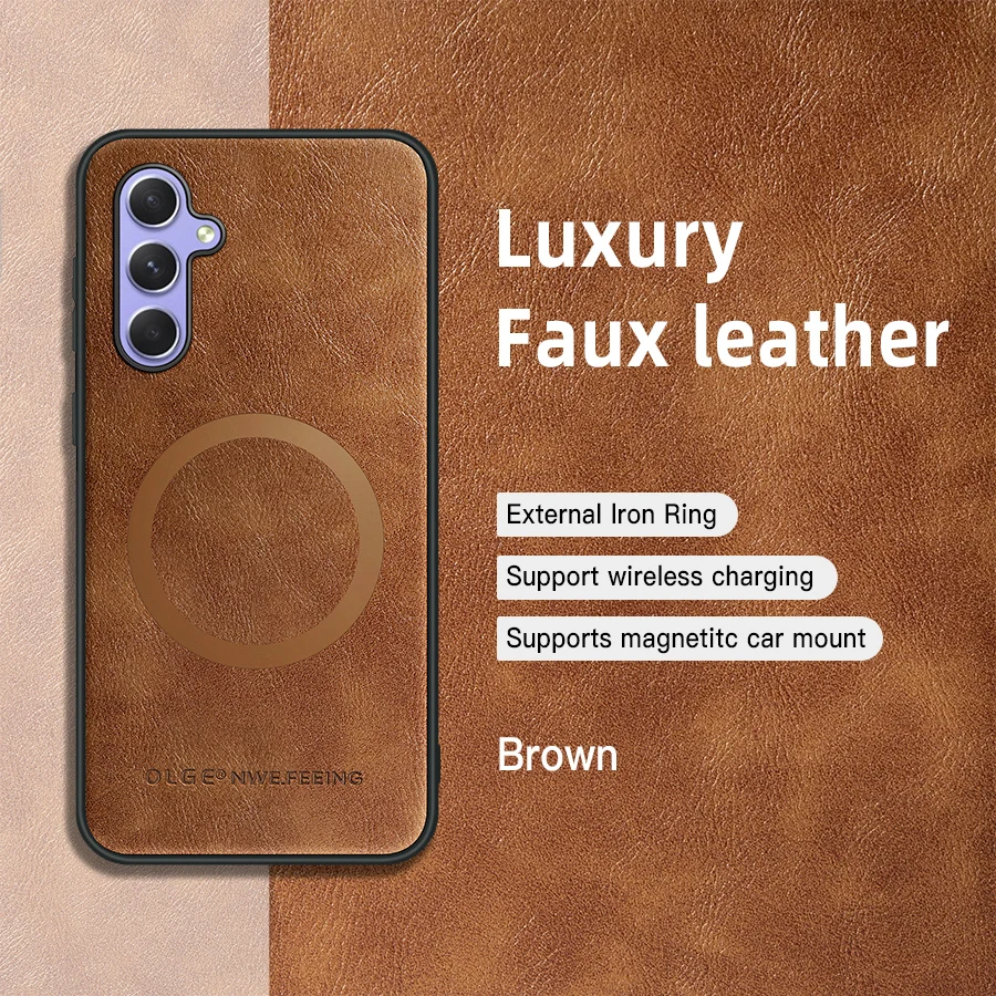 Luxury Leather Phone Cover - Premium Protection and Style