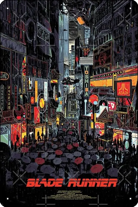 

Постер с лезвием бегунком, металлический жестяной знак, забавное домашнее искусство, Настенный декор 8x12 дюймов