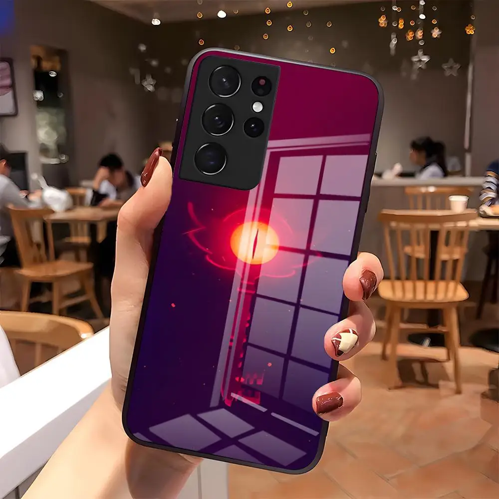 Hazbin Hotel Shockproof Glass Phone Case