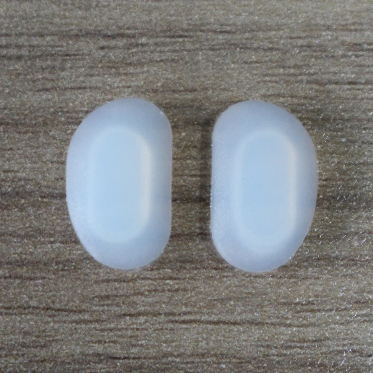 Glasses Nose Pads 20pcs(10pairs) Anti Slip Rubber Eyeglasses Sunglass Spectacles Eyewear Accessories Push On Type
