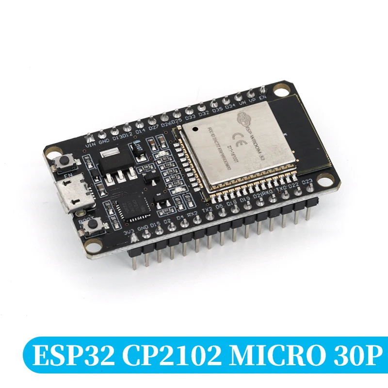 ตัวเลือกสินค้า บอร์ดพัฒนา ESP32 WiFi + Bluetooth ทนทาน สำหรับโปรเจกต์ IoT