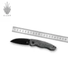 Kizer Folding Knife Exist V3681A1 KHS300L BK Handle With Nitro V Blade Travel Hunting Survival Sharp Knife 1