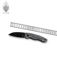 Kizer Folding Knife Exist V3681A1 KHS300L BK Handle With Nitro V Blade Travel Hunting Survival Sharp Knife 1