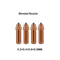 Bi metal nozzle